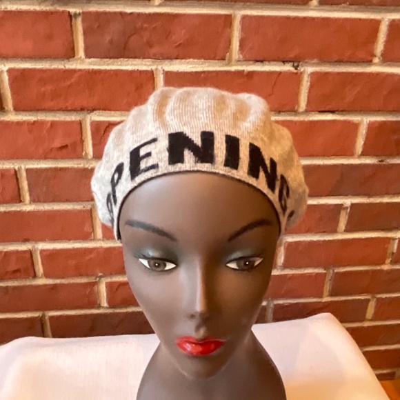 Opening Ceremony Gray Wool Logo Beret main image 11